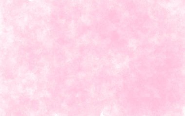 Yumuşak soluk yıkama dokusu ve sanatsal zarif soyut tasarımı olan pembe suluboya arkaplan, pürüzsüz şablon