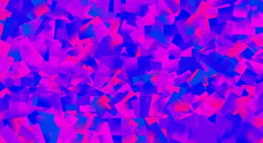 Canlı mor suluboya desenli, elle boyanmış blok fırçası tasarımı, parlak efektli.