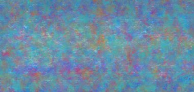 El yapımı suluboya desenli yumuşak pembe, mavi ve mor karışımlı.