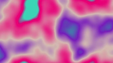 Yumuşak bulanık, ruhani rüya gibi hareket eden çok renkli bir bulut arkaplanı