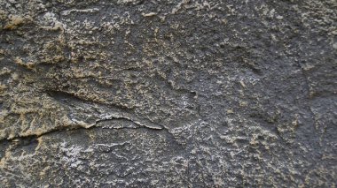 Dokulu, doğal desenli taş bir yüzeye yakın çekim.