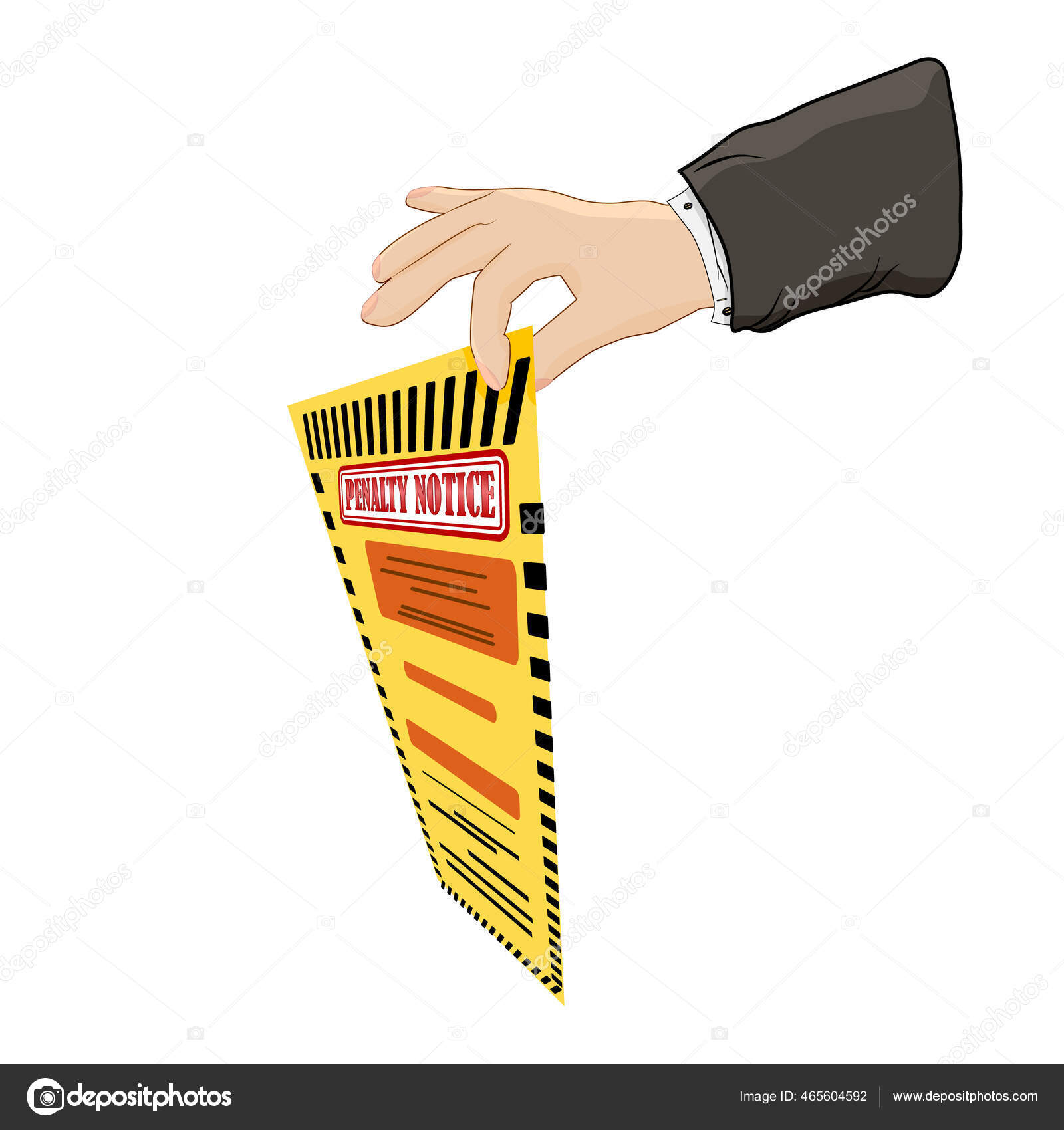 딱지를 경비원 배경에 티켓을 있습니다 경찰은 혐의로 요금을 Stock Vector 스톡 벡터 - ©KajaNi 465604592, image size:1600x1700