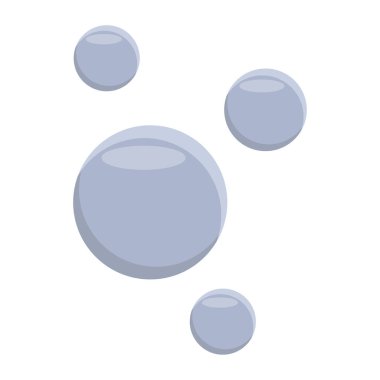 Sabun köpüğü küresi. Su köpüğü elementi. Temiz yüzey vektörü. Sıvı çamaşır maddesi. EPS 10.