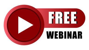 Bedava giysi düğmesi. Video sembolünü oynat. Çevrimiçi olay vektörü. Ders etiketi öğreniyorum. EPS 10.