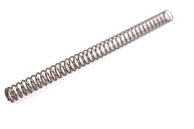 metal bahar beyaz zemin üzerine izole