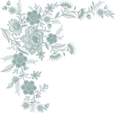 Güzel bir Barok Süslemesi Etnik tarz sınır tasarımı suluboya, trend, doku, klasik el çizimi, tropikal mughal sanatı ile el yapımı sanat deseni