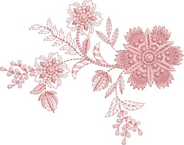 Güzel bir Barok Süslemesi Etnik tarz sınır tasarımı suluboya, trend, doku, klasik el çizimi, tropikal mughal sanatı ile el yapımı sanat deseni