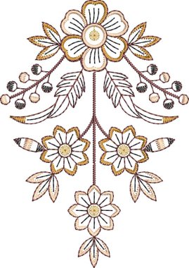 Güzel bir Barok Süslemesi Etnik tarz sınır tasarımı suluboya, trend, doku, klasik el çizimi, tropikal mughal sanat nakış nesneleri ile el yapımı sanat deseni 