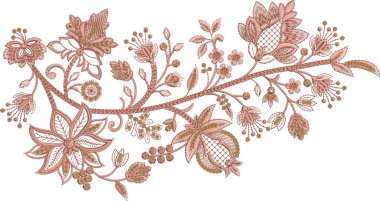 Kusursuz kozalaklı ve böğürtlenli. Elle çizilmiş kış botanikleri ve Noel renk temalı kusursuz tatil deseni. Paket kağıdı, davetiye, tebrik kartı veya tekstil için harika