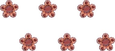 Detaylı yaprak desenleri içeren, hem çok renkli hem de tek renk varyasyonlarda bulunan orijinal çiçek işleme tasarımı. Dijital nakış, moda, tekstil projeleri ve el işi kullanımı için mükemmel. Yüksek kaliteli vektör ve EMB dosyaları ile tasarlandı