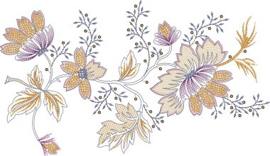 Güzel bir Barok Süslemesi Etnik tarzı sınır tasarımı suluboya, trend, doku, klasik el çizimi, Tropikal DogaR sanatı