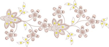 Güzel bir Barok Süslemesi Etnik tarzı sınır tasarımı suluboya, trend, doku, klasik el çizimi, Tropikal DogaR sanatı