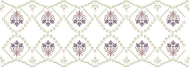 Detaylı yaprak desenleri içeren, hem çok renkli hem de tek renk varyasyonlarda bulunan orijinal çiçek işleme tasarımı. Dijital nakış, moda, tekstil projeleri ve el işi kullanımı için mükemmel. Yüksek kaliteli vektör ve EMB dosyaları ile tasarlandı