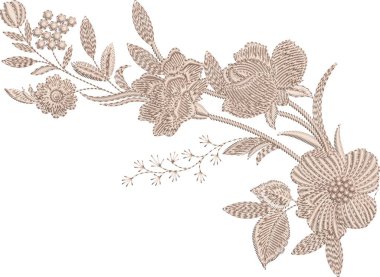 Güzel bir Barok Süslemesi Etnik sınır tasarımı el yapımı suluboya, trend, doku, klasik el çizimi, tropikal mugha sanat çiçek desenleri