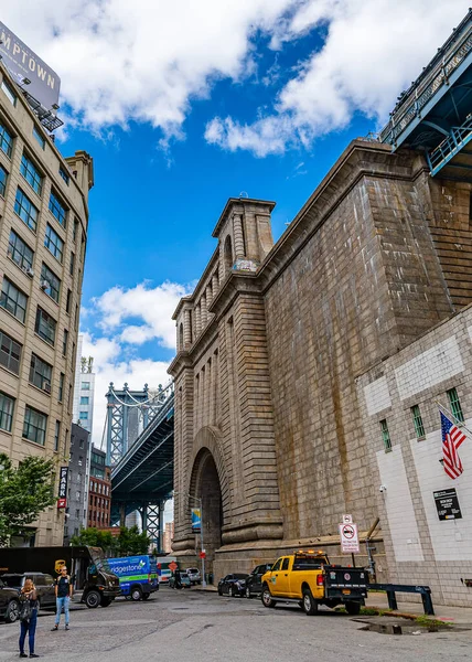 Brooklyn, New York, USA - September 13, 2019: Brooklyn Historical Society DUMBO New York City — Stock Photo, Image