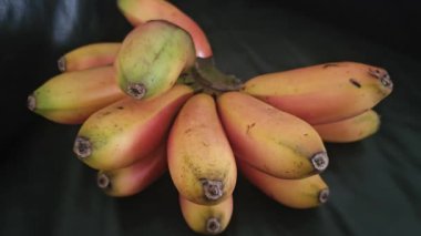 Pisang merah, Pisang raja udang, kırmızı muz, Musa acuminata kırmızı dacca, kırmızı-mor derili muz