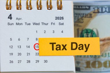 ABD Vergi Günü 'nün 15 Nisan olarak işaretlenen takvim, yıllık vergi dosyalama ve mali sorumluluğu vurguluyor