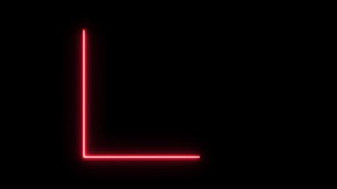 Koyu arkaplanda neon parlayan ok işareti.