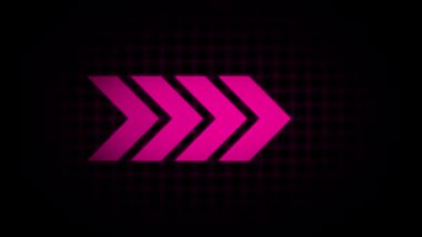 Siyah arkaplanda soyut geometrik şekil. vektör tasarımı