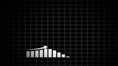 Grafik simgesi, vektör illüstrasyonu. düz tasarım biçimi