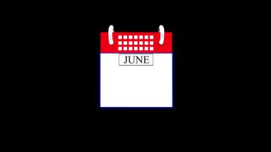 Takvim tarihindeki illüstrasyon günü olabilir. Üç boyutlu takvim. 3d takvimi