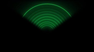 Yeşil soyut arka plan. Vektör illüstrasyonu.