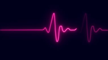 Koyu arkaplanda kalp şekli.