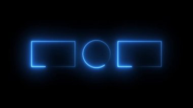 Neon ışıklı harf o