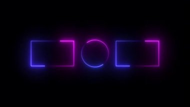 Işıldayan neon harf I 3D oluşturma