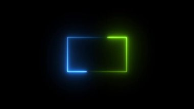 siyah arka plan arka ışık.