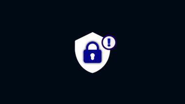 vektör düz simgesini kilitle