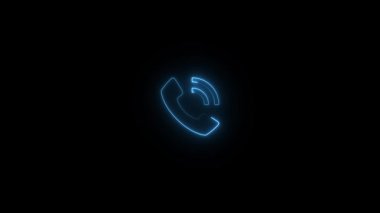 c harfinin parlayan neon sembolü