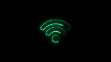 neon simgesi - wifi sembolü