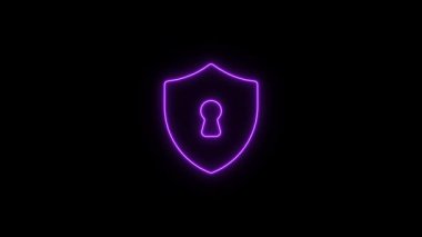 Kalkanın neon simgesi