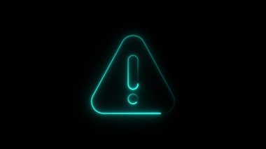 Parlayan neon hat elektrik prizi simgesi siyah arkaplanda izole edildi. Elektrik bağlantısı ve elektrik bağlantısı var. Renkli taslak konsepti. vektör illüstrasyonu