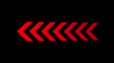 Kırmızı ışık siyah arkaplanda izole edildi. vektör illüstrasyonu.