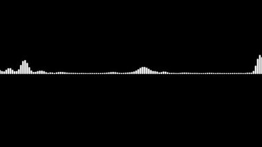 Equalizer'ı siyah arka plan üzerine