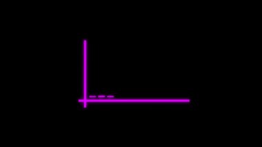 Grafik çizelgesi simgesi. vektör.