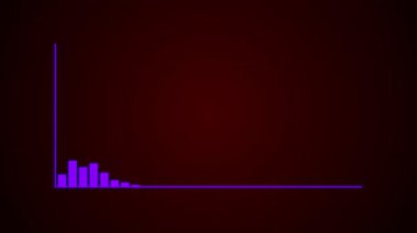 Soyut dijital grafik. Teknoloji konsepti vektör illüstrasyonu