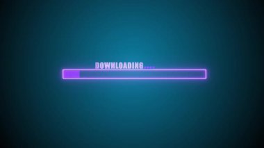 metin ile neon işareti