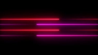 Neon ışıkları koyu arka plan üzerinde.