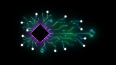 Geometrik şekil ve çizgilerin soyut arkaplanı, vektör illüstrasyonu