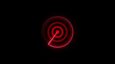 kırmızı daire arka plan