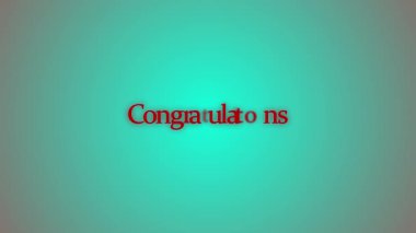 Tebrikler ikon. iş kavramı