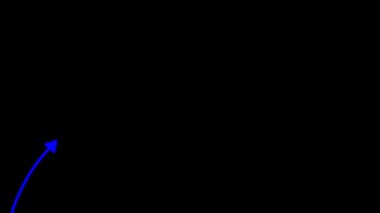 Mavi ışık etkisi. Soyut arkaplan. Vektör çizimi. 10 saniye..