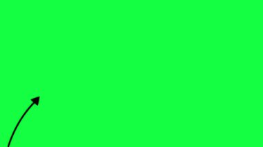 Ok simgesi. Vektör çizim