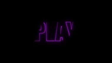 Siyah üzerine izole edilmiş menekşe ve siyahla oynamanın 3 boyutlu illüstrasyonuName