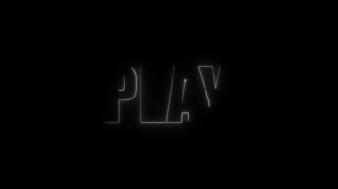 çalma sözcüğü siyah arkaplanda