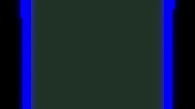 Siyah arkaplanı olan neon mavisi bir tabelanın 3 boyutlu görüntüsü