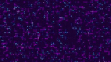 disklerle koyu çok renkli soyut desen.